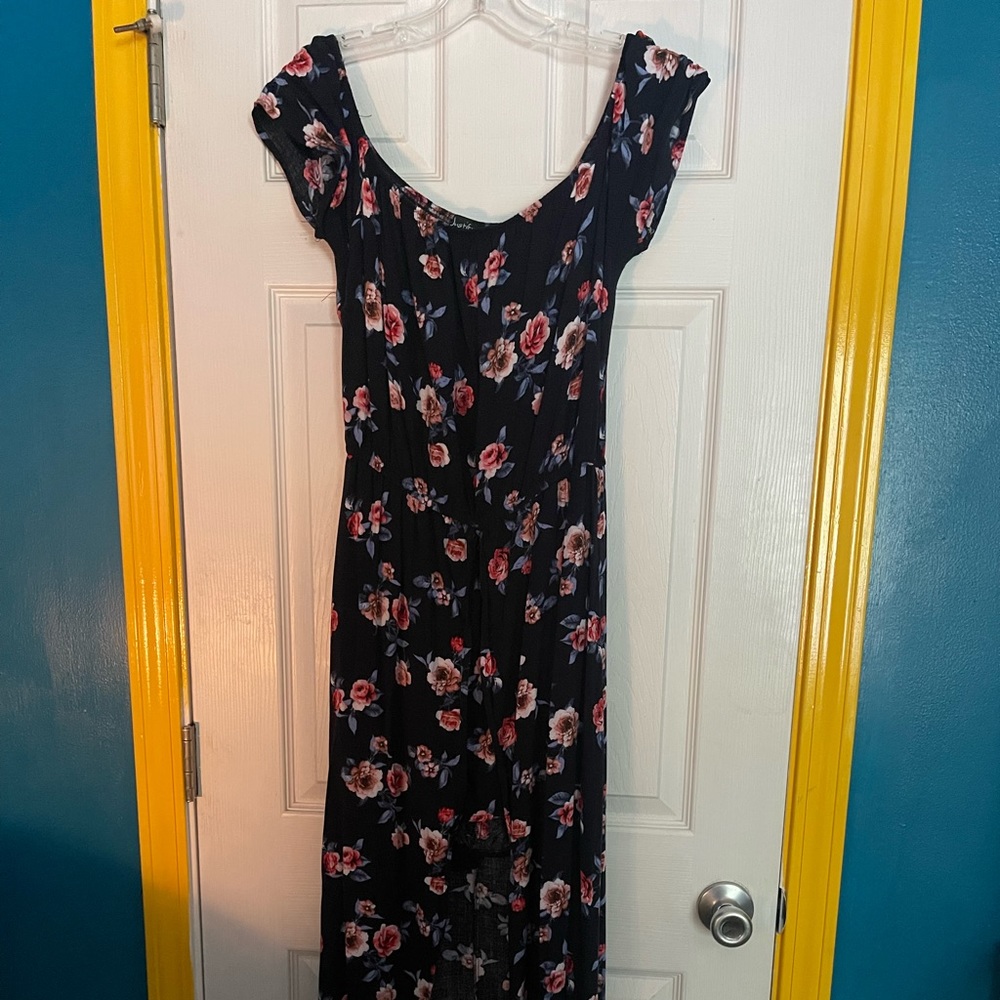 Justify Navy Floral Romper